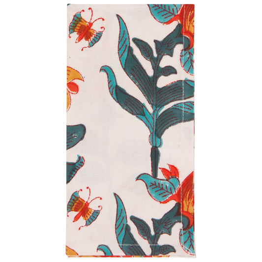 Marigold Block Print Napkins