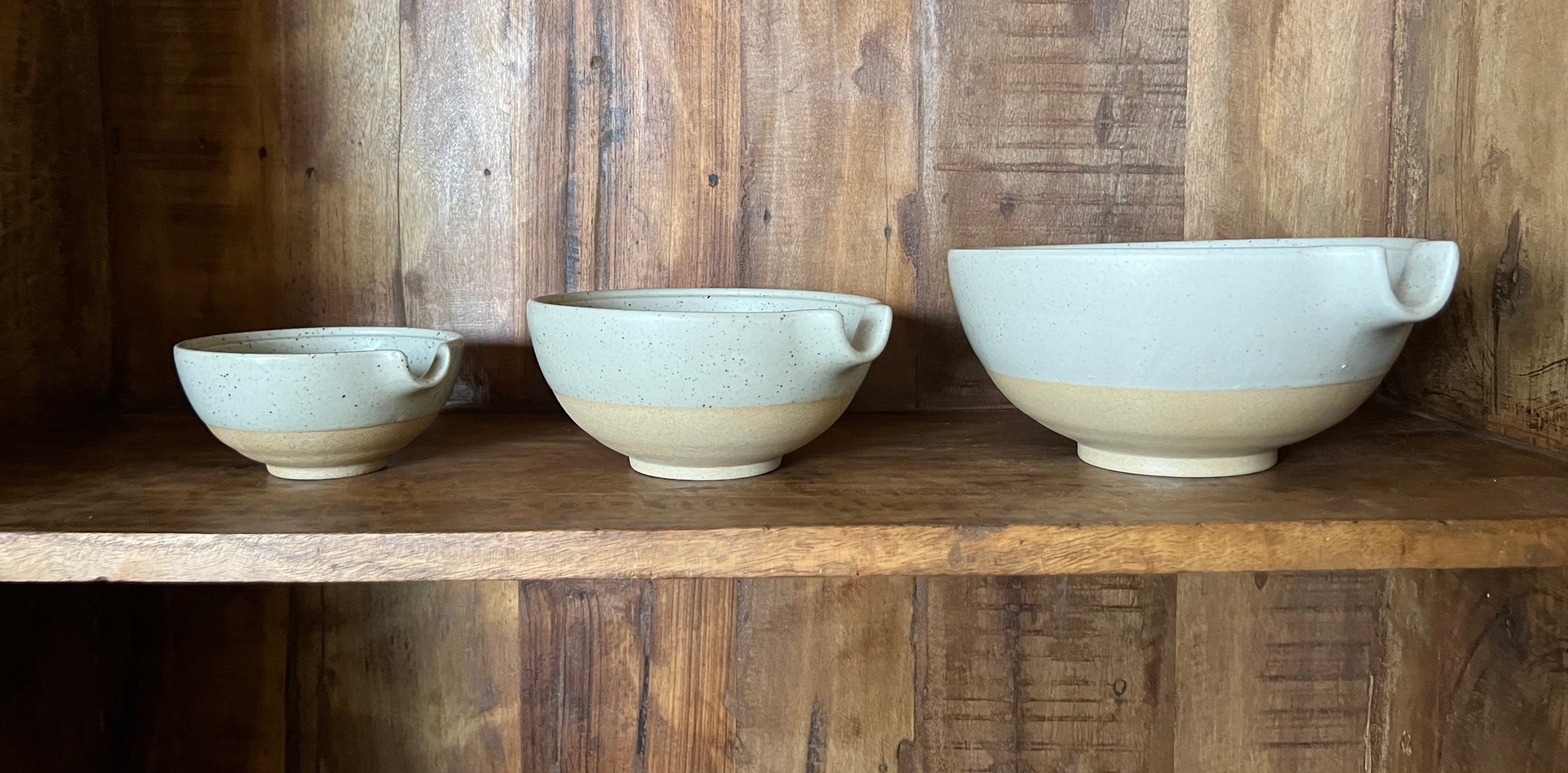 Stoneware Mixing Bowls