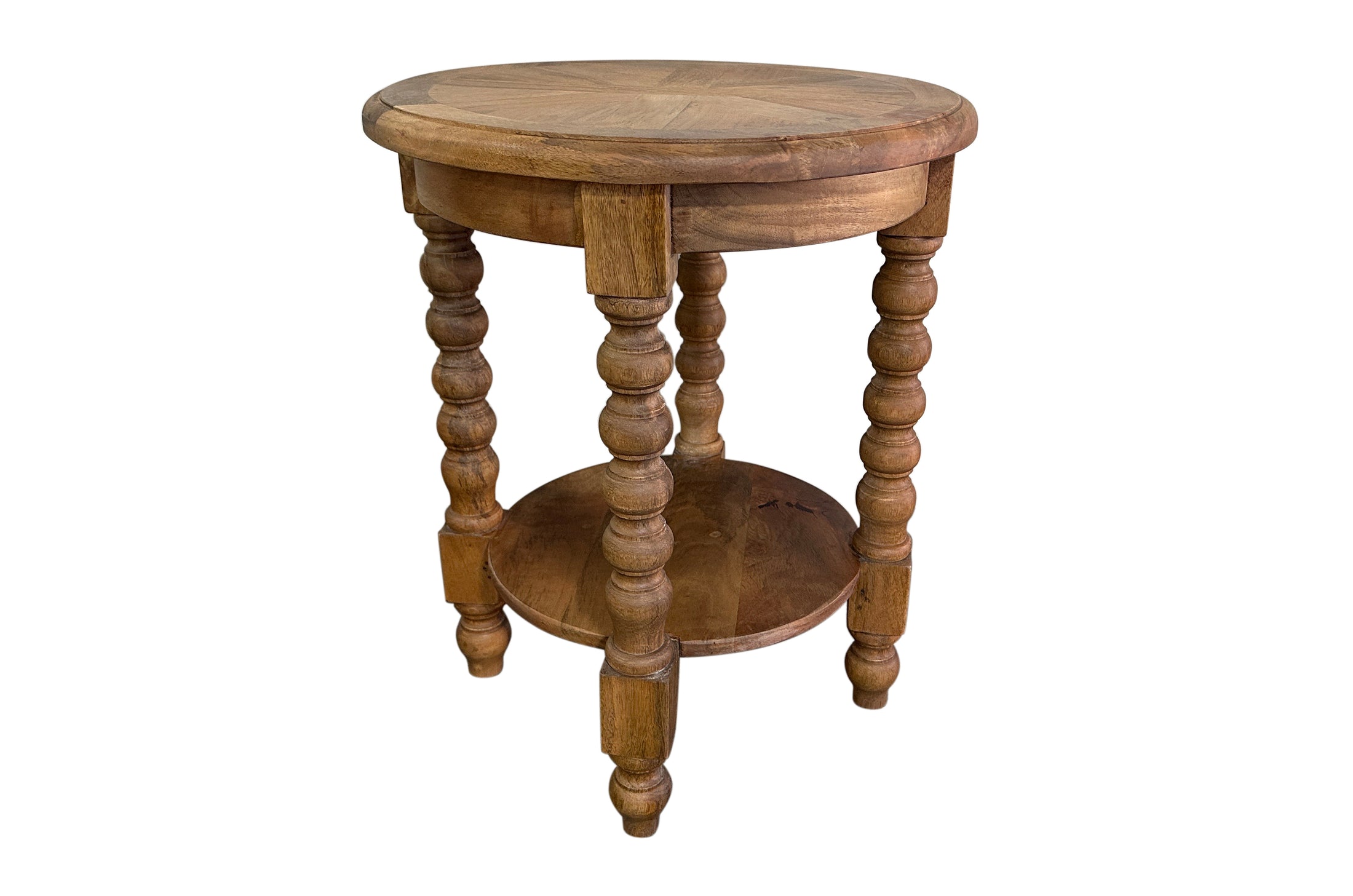 JJD Traditional Round End Table