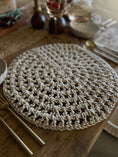 Load image into Gallery viewer, Knotted Natural Placemat