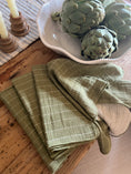 Load image into Gallery viewer, Olive Double Weave Napkins