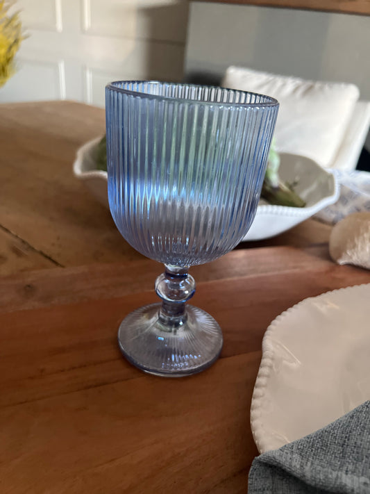 Pale Blue Goblet