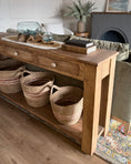 Load image into Gallery viewer, JJD Transitional Reclaimed Console Table