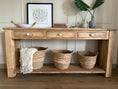Load image into Gallery viewer, JJD Transitional Reclaimed Console Table