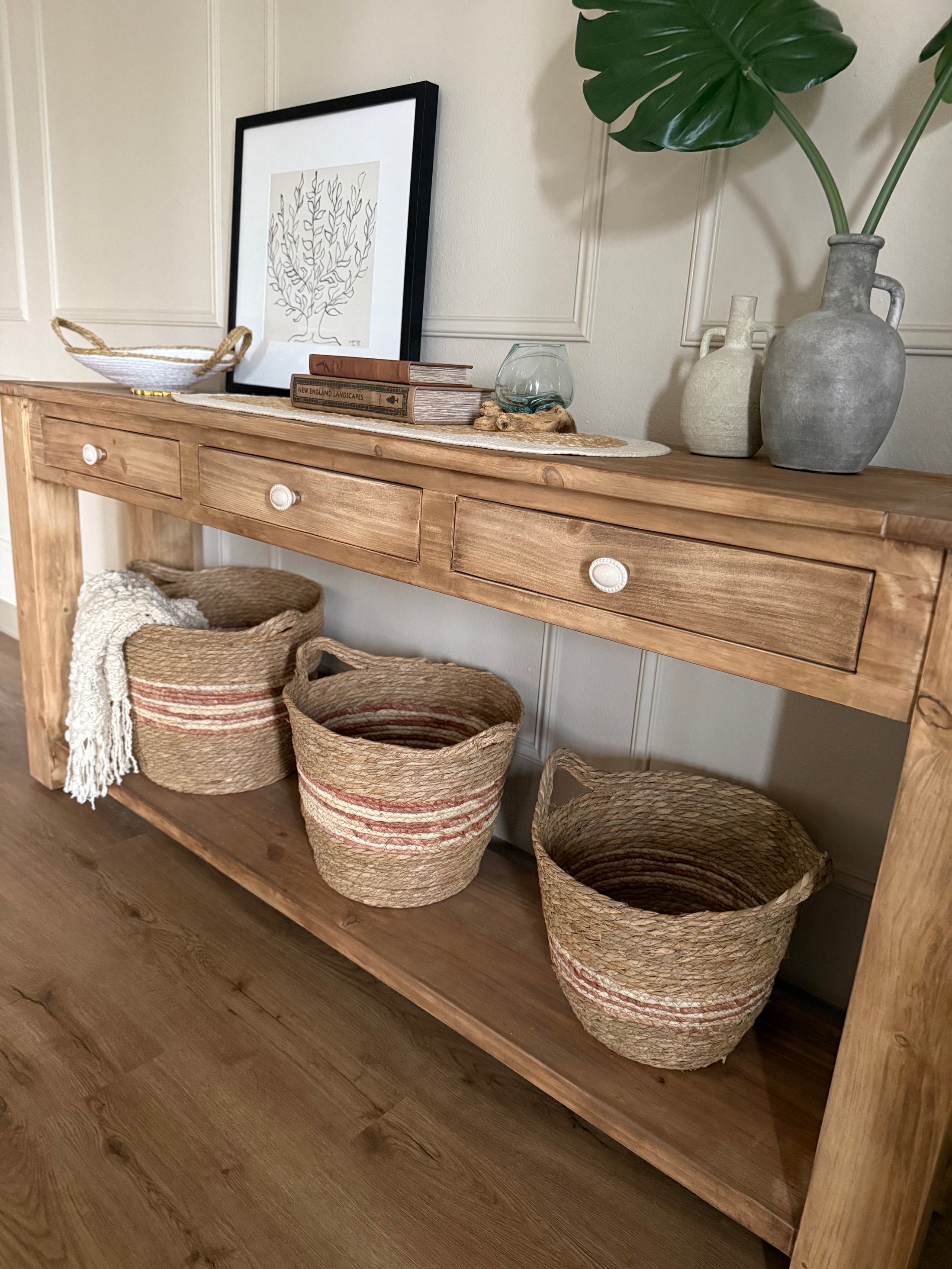 JJD Transitional Reclaimed Console Table