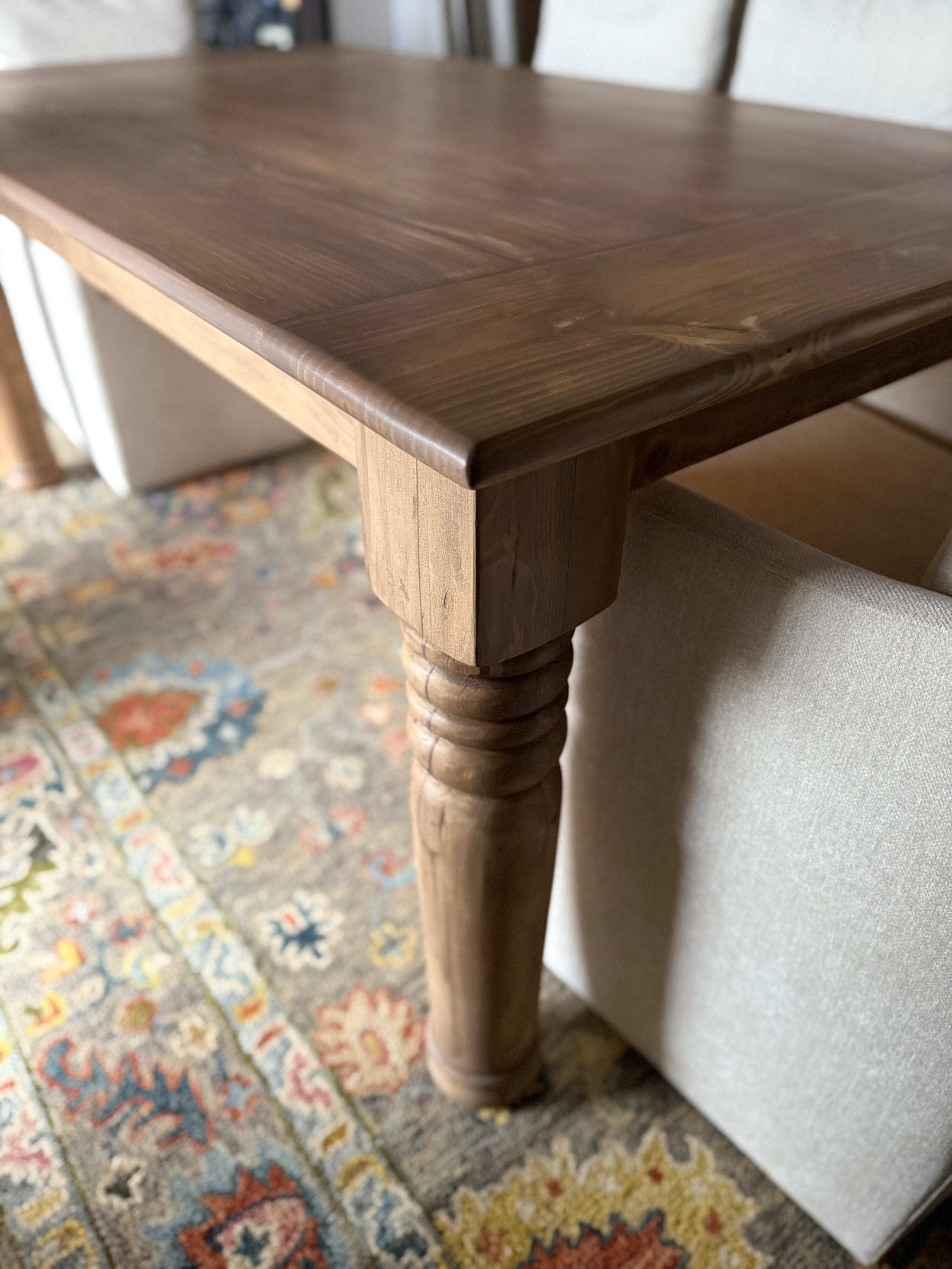 JJD Traditional Reclaimed Dining Table