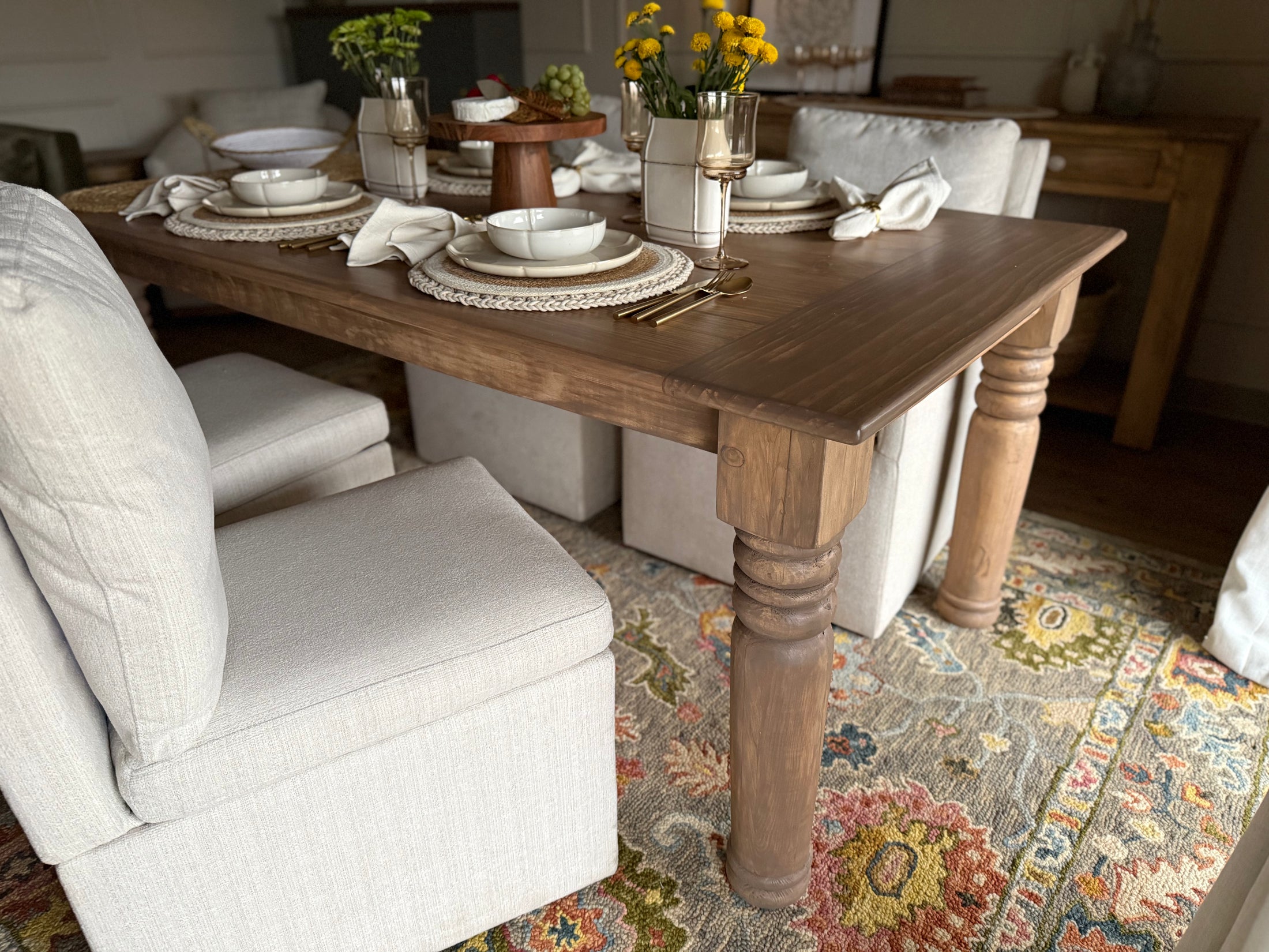 JJD Traditional Reclaimed Dining Table