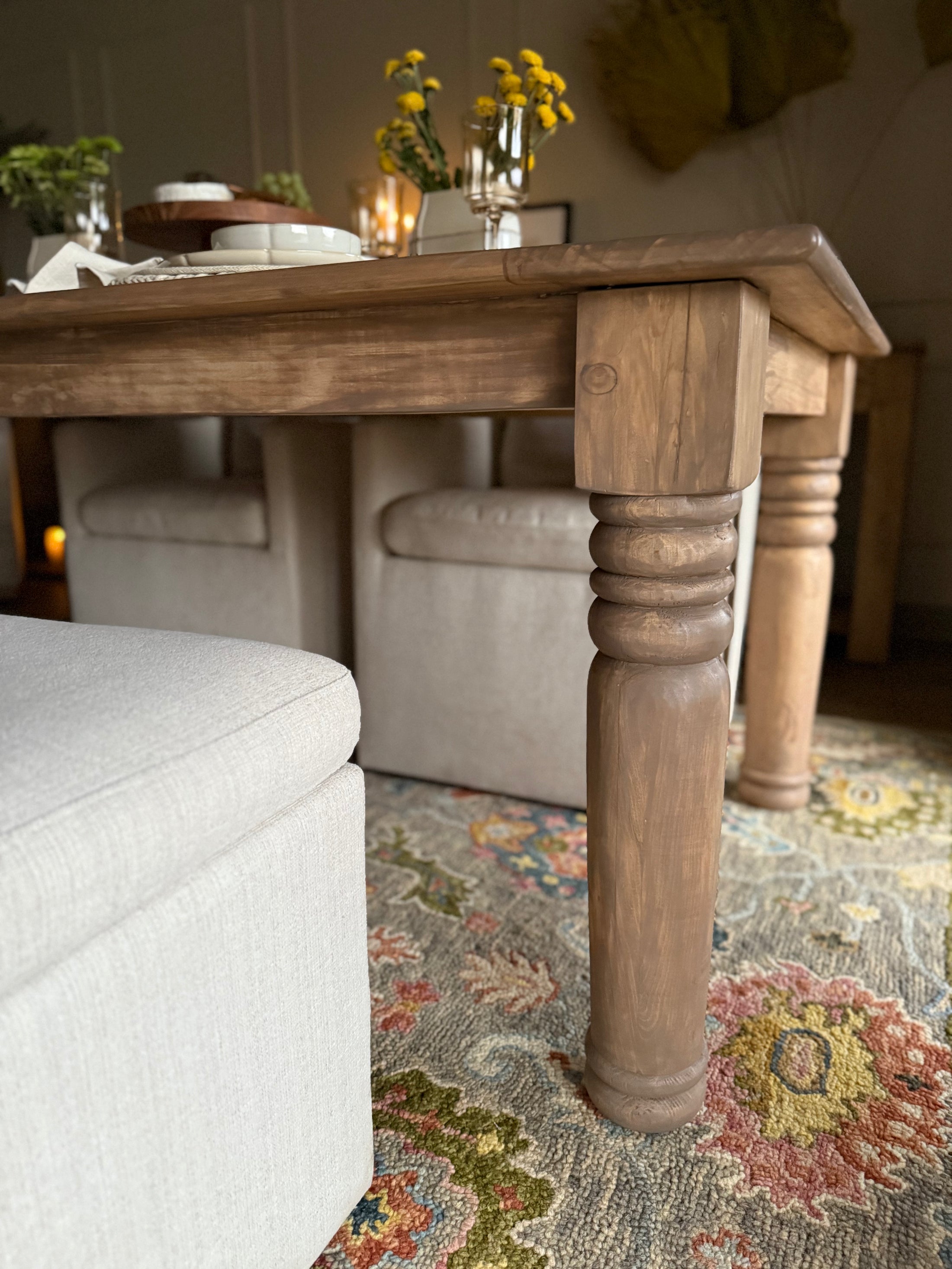 JJD Traditional Reclaimed Dining Table
