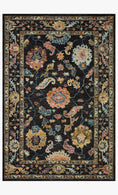 Load image into Gallery viewer, Padma Black / Multi-Colored Rug