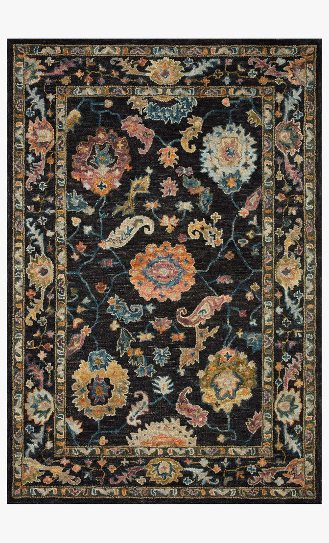 Padma Black / Multi-Colored Rug