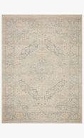 Load image into Gallery viewer, Priya Bone / Bluestone Rug