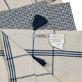 Load image into Gallery viewer, Tassle Tea Towels in Navy