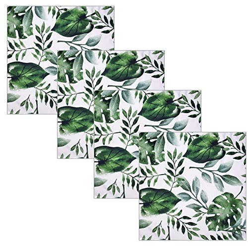 Monstera Palm Leaf Cloth Napkin