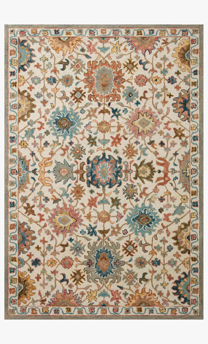 Padma Ivory / Multi-Colored Rug