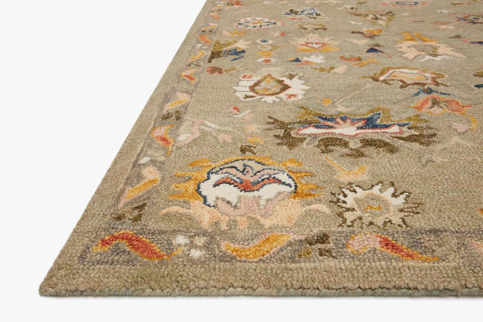 Padma Gray / Multi-Colored Rug