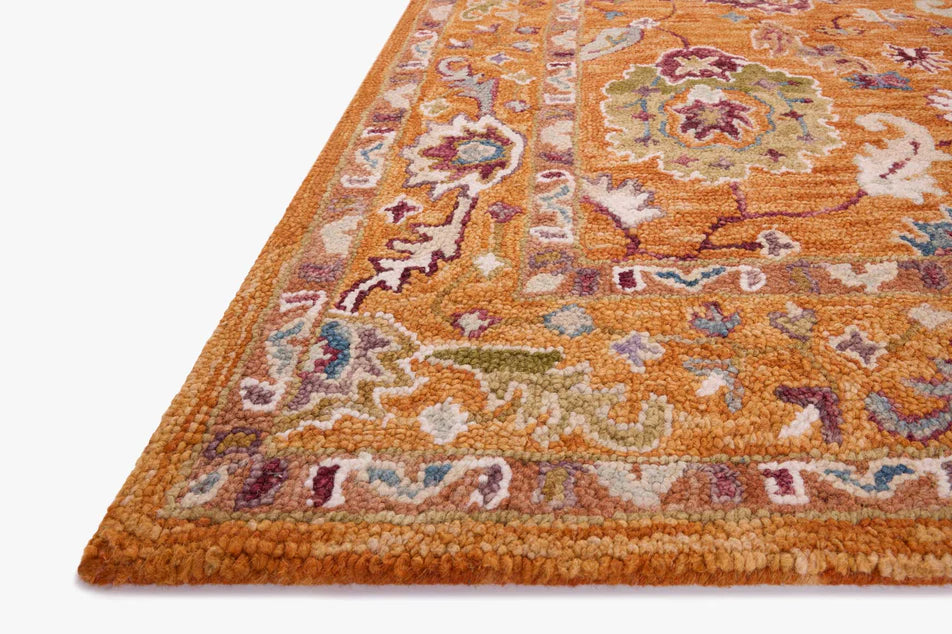 Padma Orange / Multi-Colored Rug