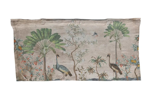 Printed Linen Wall Tapestry