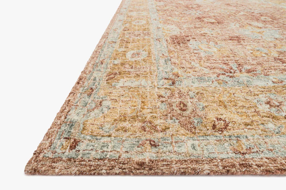 Julian Terracotta & Gold Rug