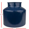 Load image into Gallery viewer, Azul Blue Metal Vase
