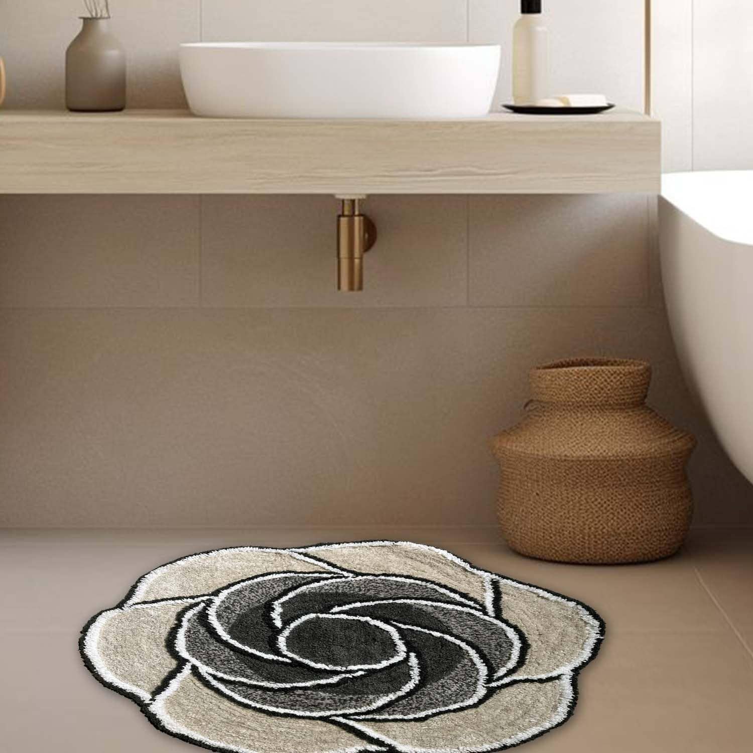 Rose Bath Rug