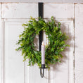 Load image into Gallery viewer, Over the Door Wreath and Candle Holder
