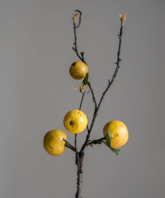 Artificial Yellow Apple Stem