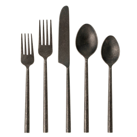 Black or Gold Flatware Set