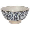 Load image into Gallery viewer, Blue Droplet Stoneware Bowl
