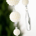 Load image into Gallery viewer, Pearl Beaded Drop Ornament Set
