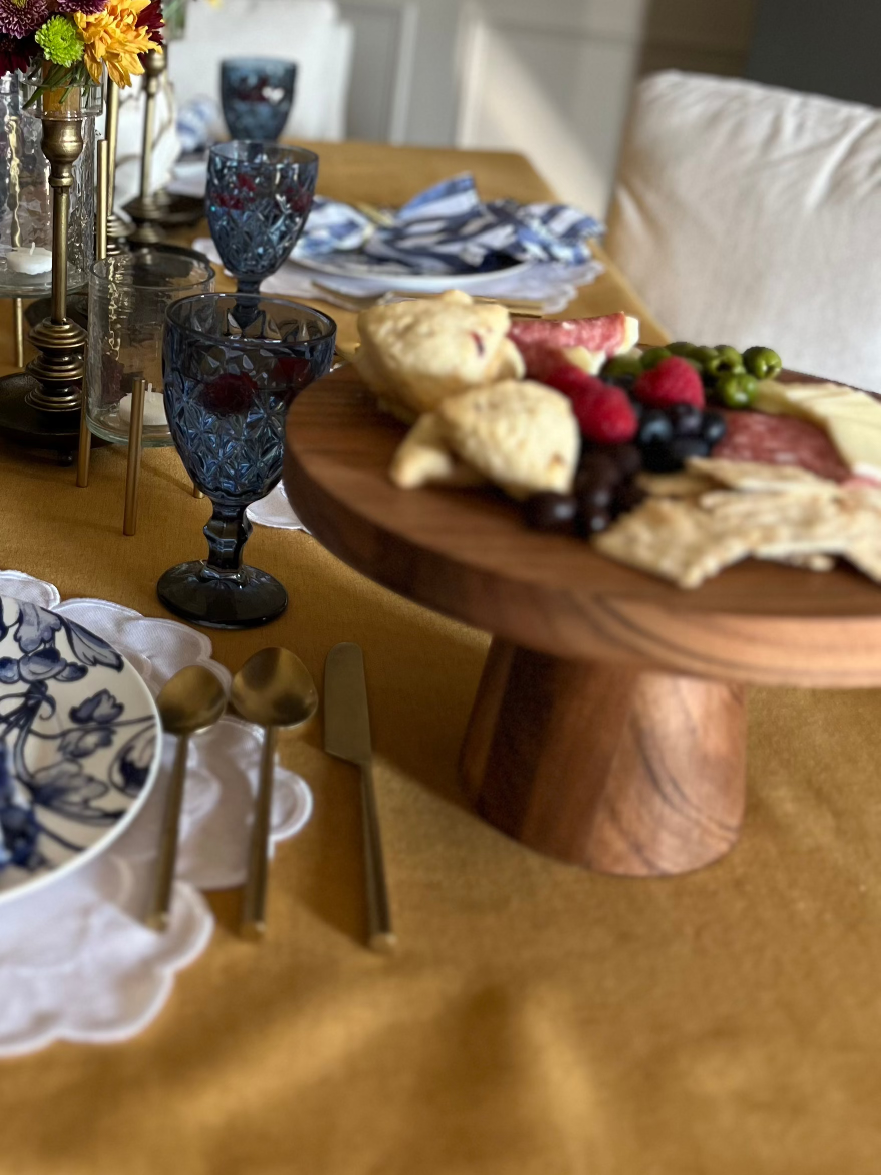 Wood Cake Stand