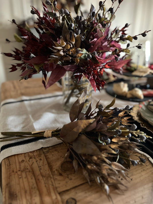 Faux-Dried Oat Bush Bundle