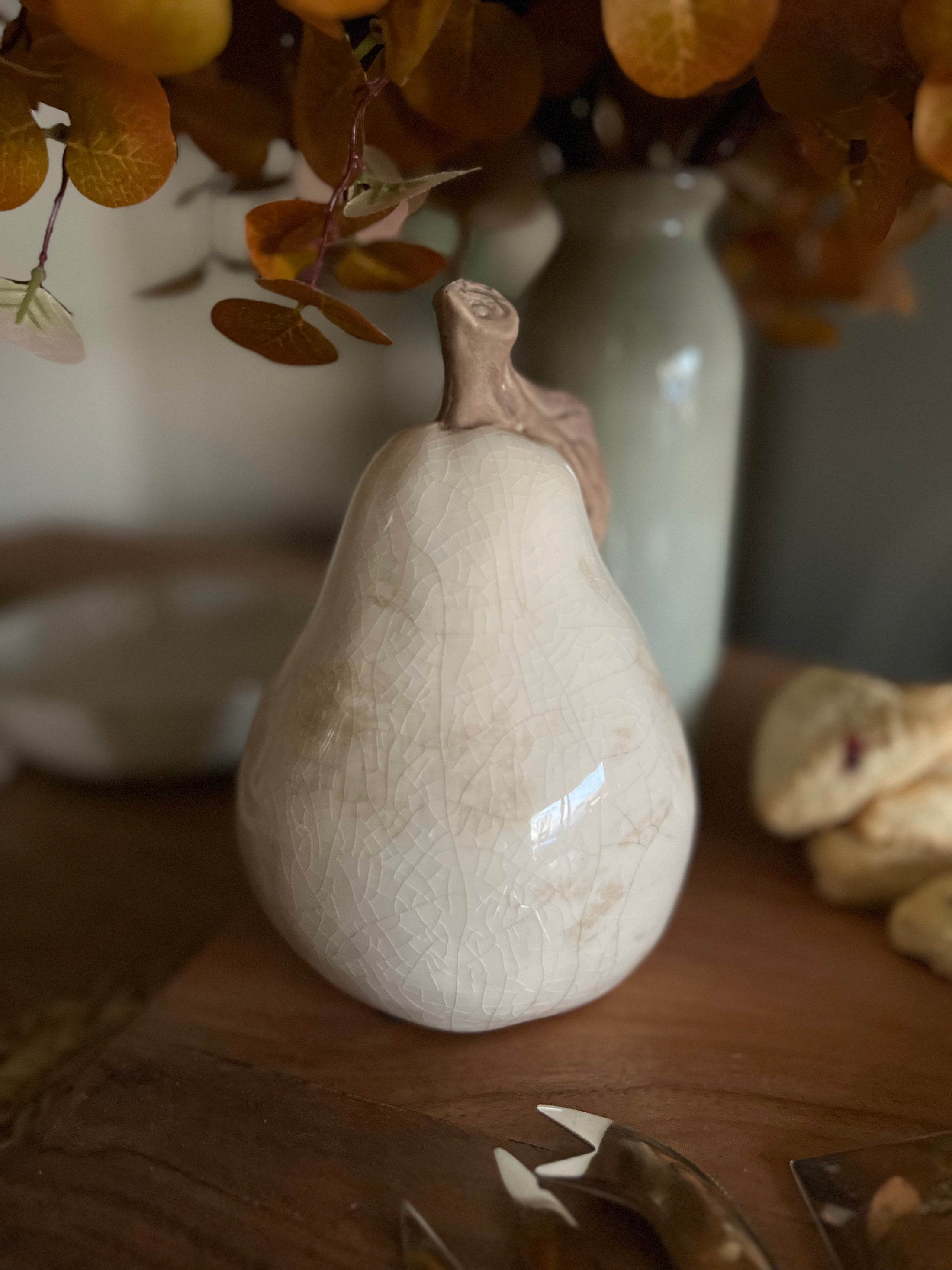 Ceramic Crackle Pear