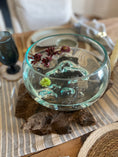 Load image into Gallery viewer, Melted Glass on Driftwood Bowl - Large
