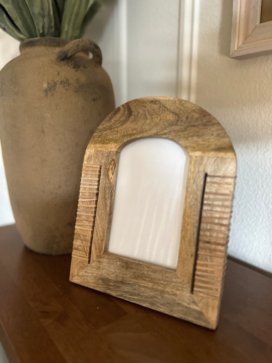 Boho Arched Picture Frame