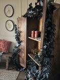 Load image into Gallery viewer, Black Eucalyptus Garland - 16' long
