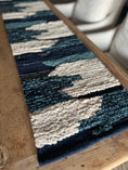 Load image into Gallery viewer, Woven and Textured Table Runner - Blue
