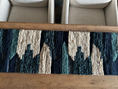 Load image into Gallery viewer, Woven and Textured Table Runner - Blue
