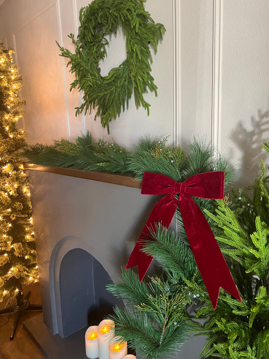 Mixed Pine & Juniper Garland