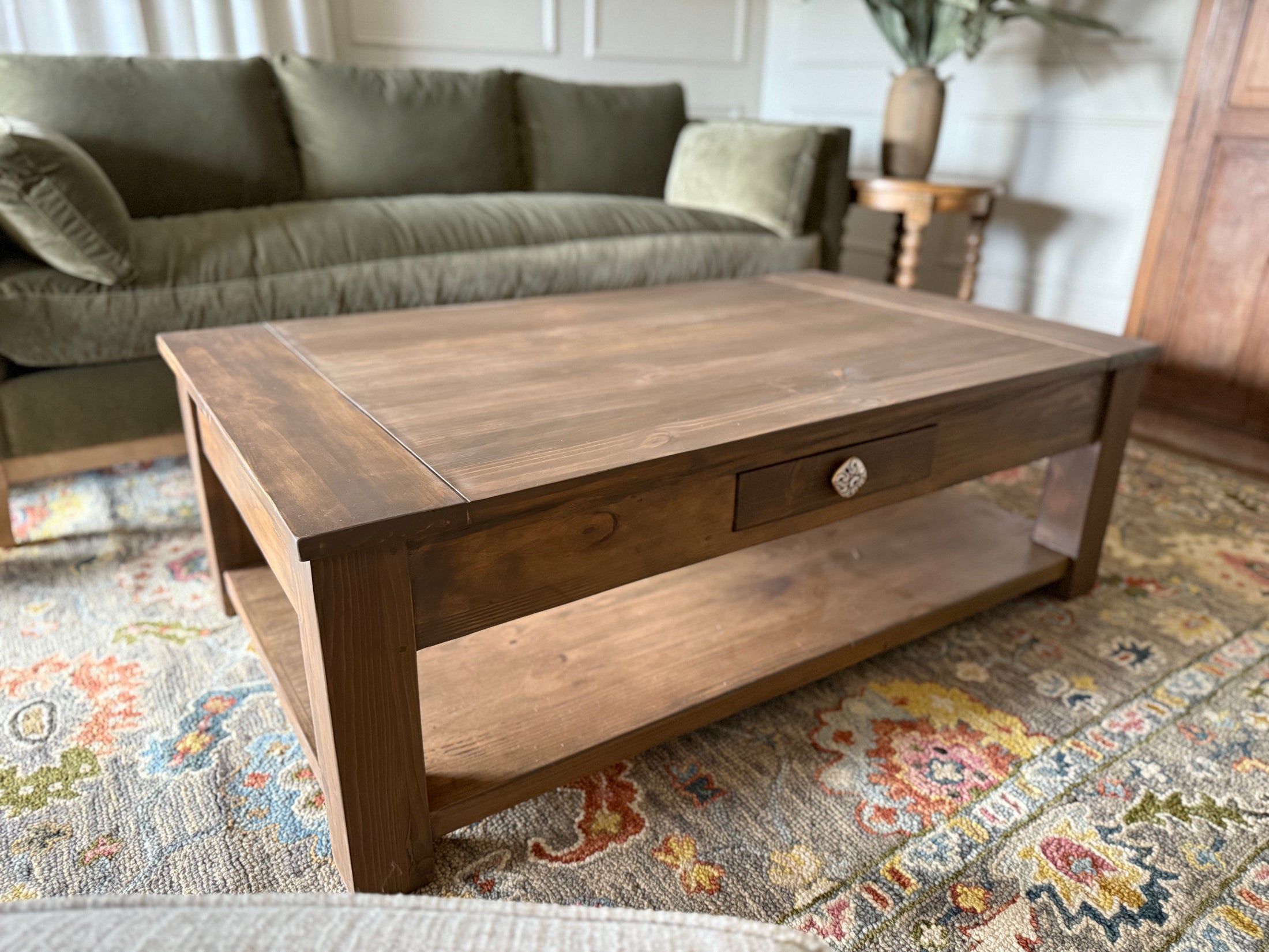 JJD Transitional Reclaimed Coffee Table