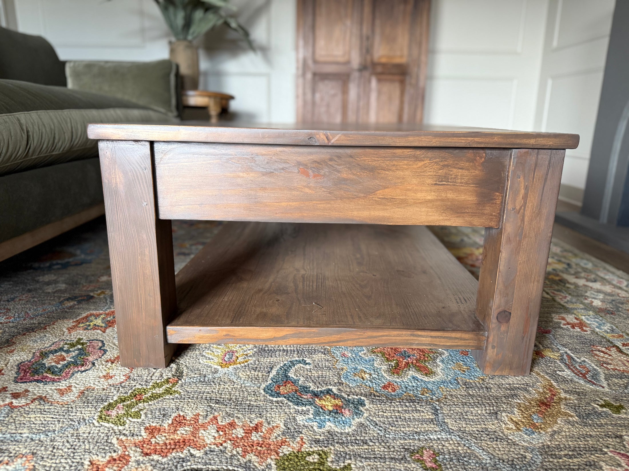 JJD Transitional Reclaimed Coffee Table