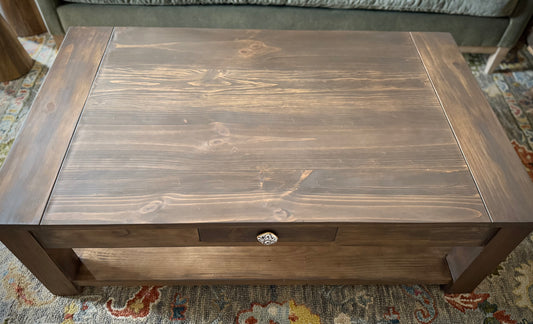 JJD Transitional Reclaimed Coffee Table