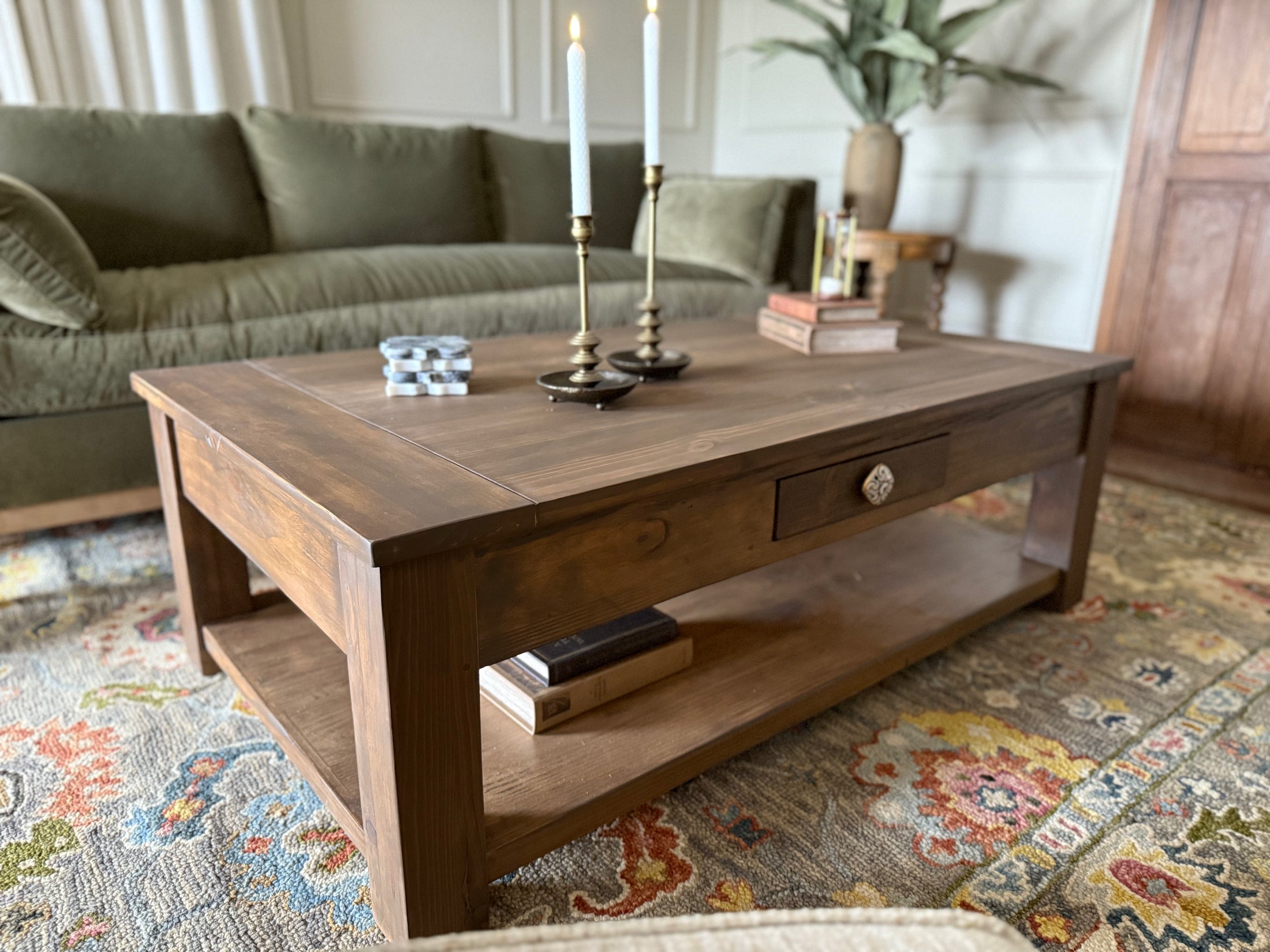 JJD Transitional Reclaimed Coffee Table