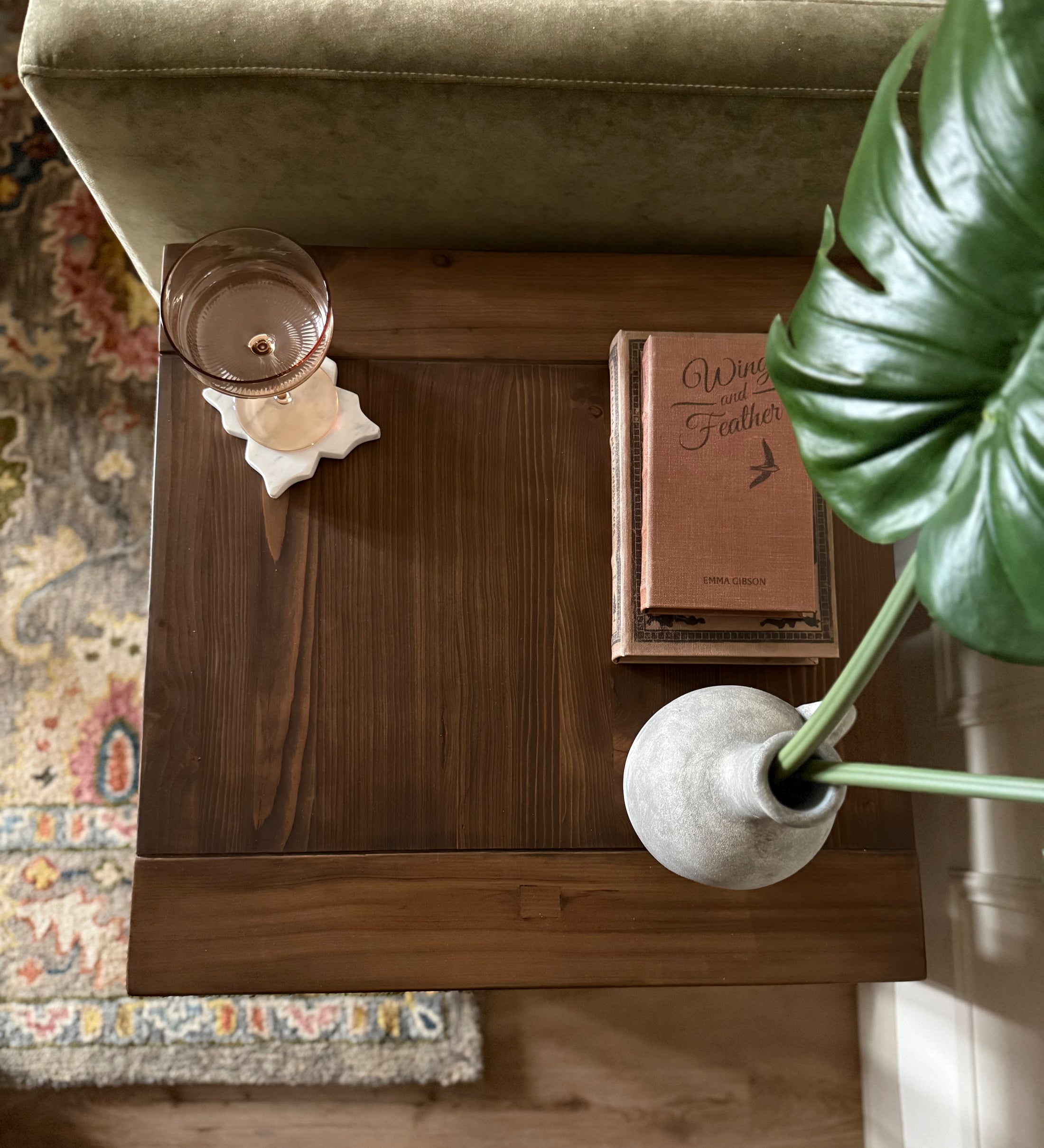 JJD Transitional Reclaimed End Table