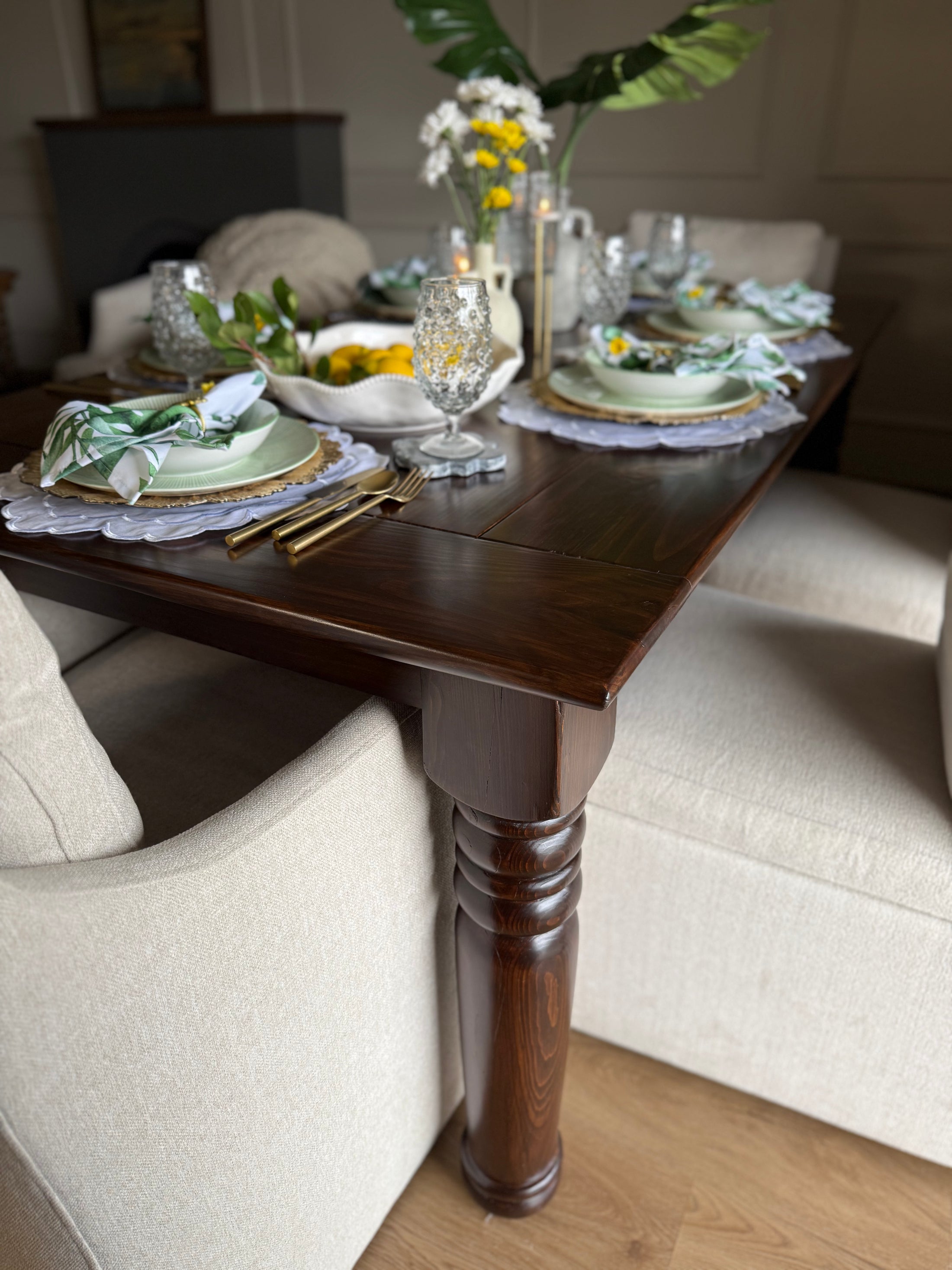 JJD Traditional Reclaimed Dining Table