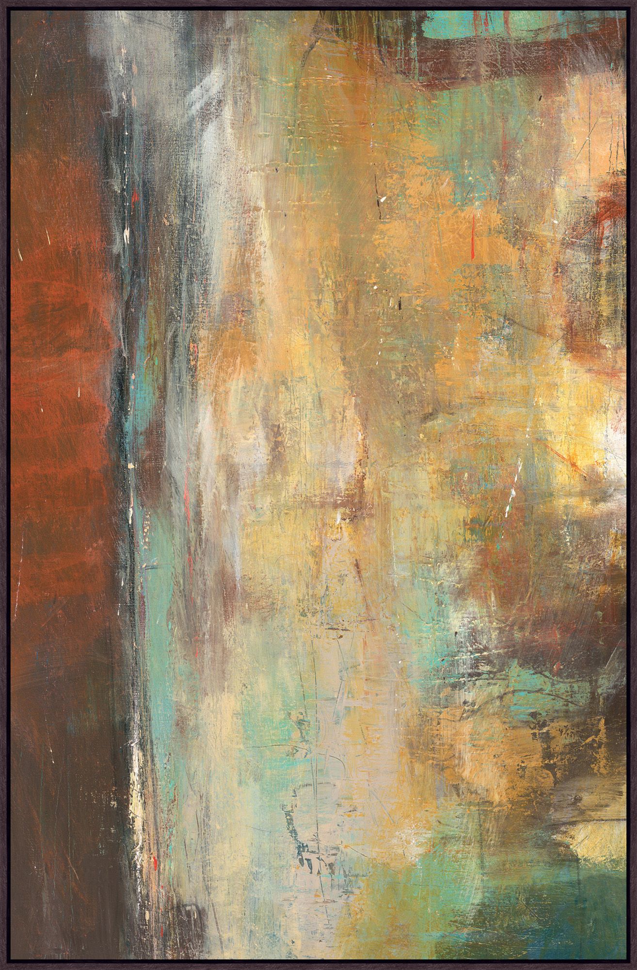 Rustic Abstract Photography Rustic Abstract - American Ranch Abstract Landscape Wall Art – Julie ...
