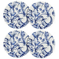 Load image into Gallery viewer, Blue Floral China Dinner Plate Set
