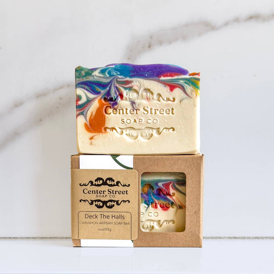 Deck The Halls Cinnamon Handmade Soap Bar