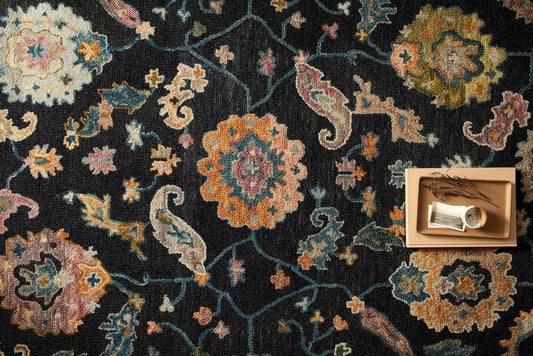 Padma Black / Multi-Colored Rug