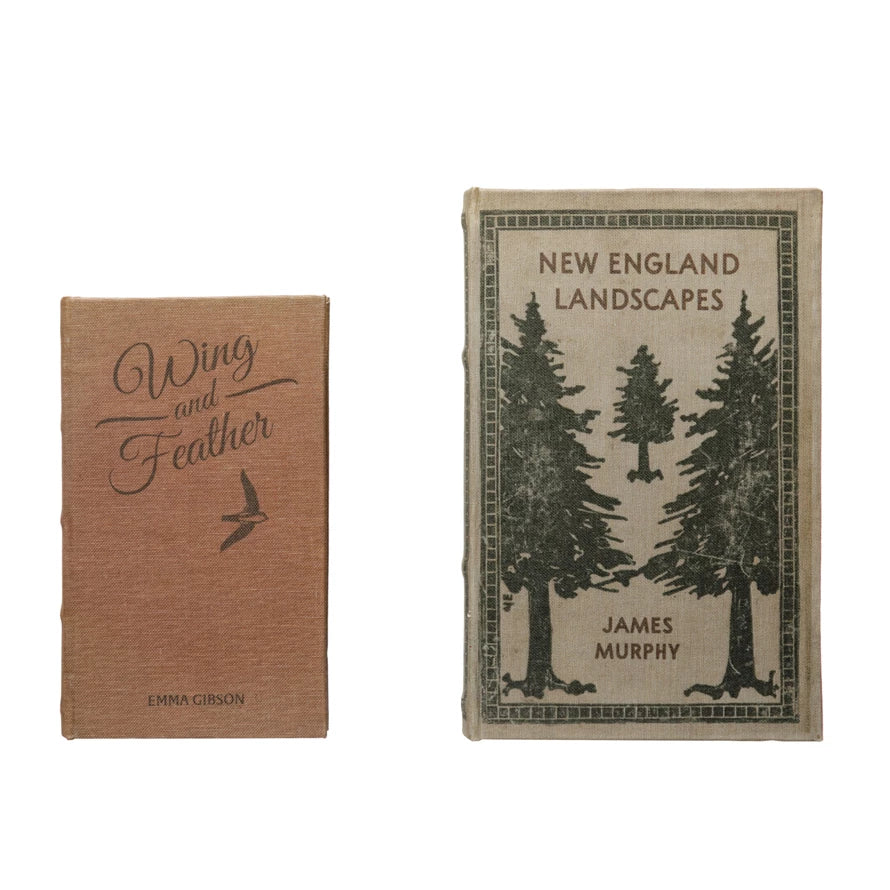 New England Landscape - Book Storage Boxes