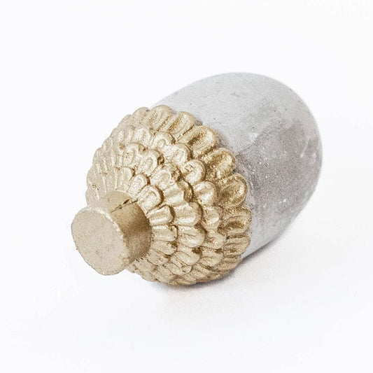 Cement Acorns - Set of 2